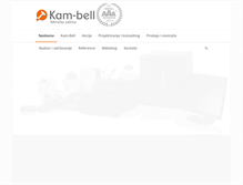 Tablet Screenshot of kam-bell.hr